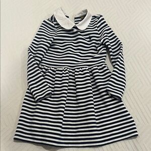 Ralph Lauren polo EUC Striped Navy and White Kids Dress